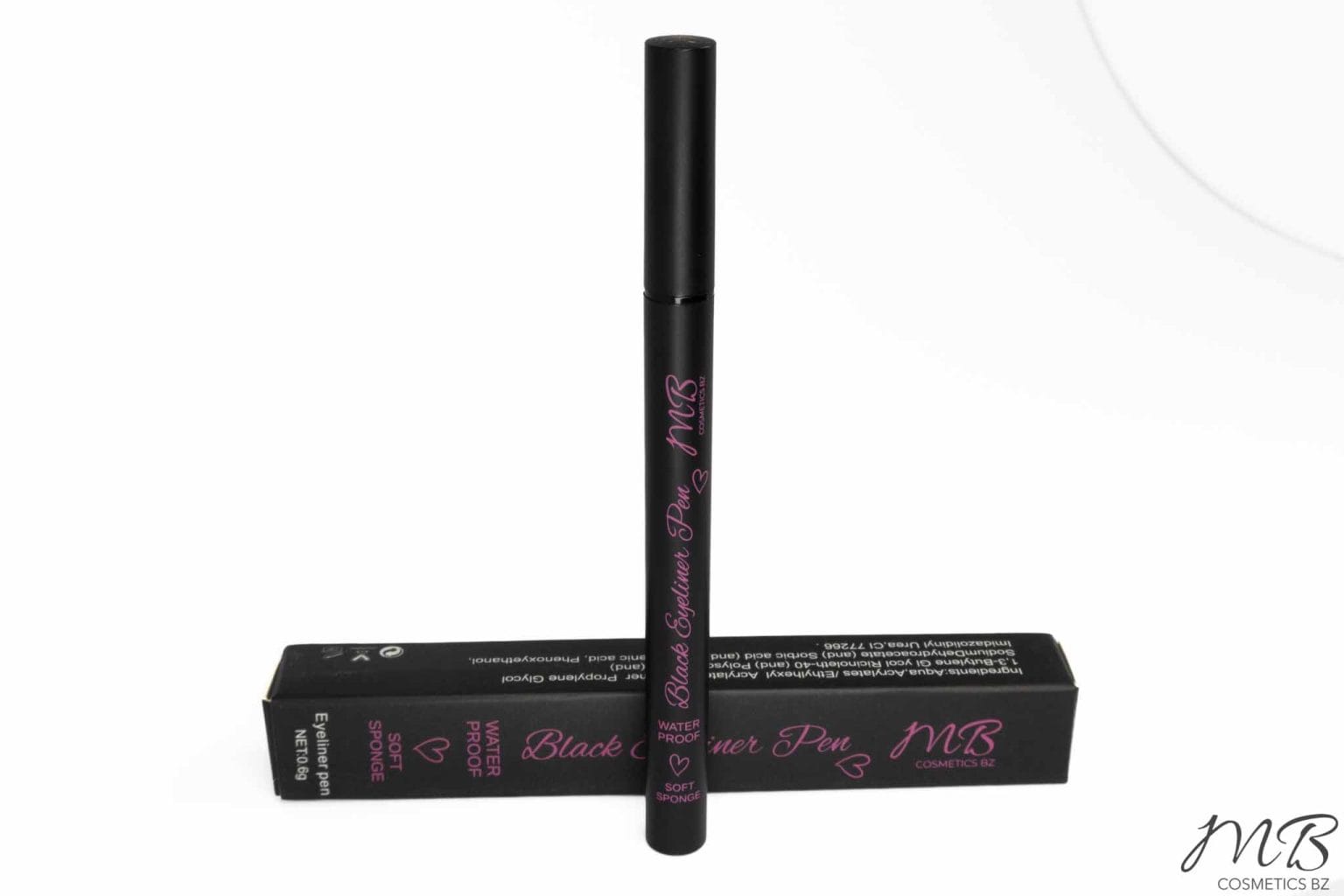 MB Cosmetics BZ – Waterproof Black Eyeliner Pen - Image 3