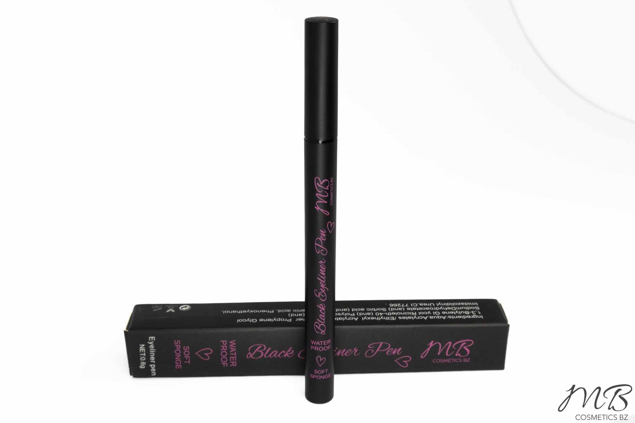 Waterproof Black Eyeliner Pen - MB Cosmetics BZ - Image 3