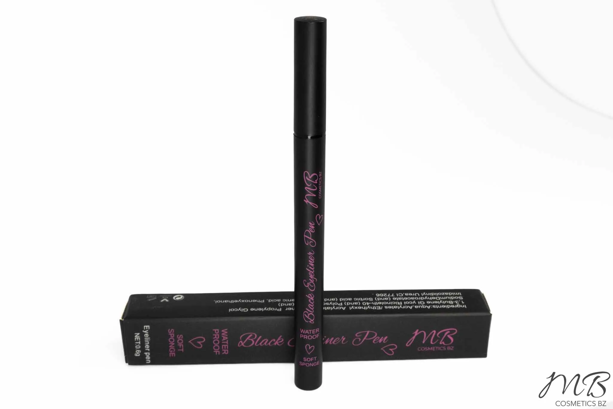 Waterproof Black Eyeliner Pen - MB Cosmetics BZ - Image 3